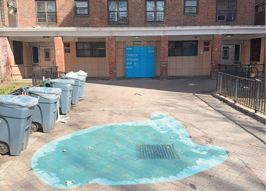 Flooding can disrupt access across walkways